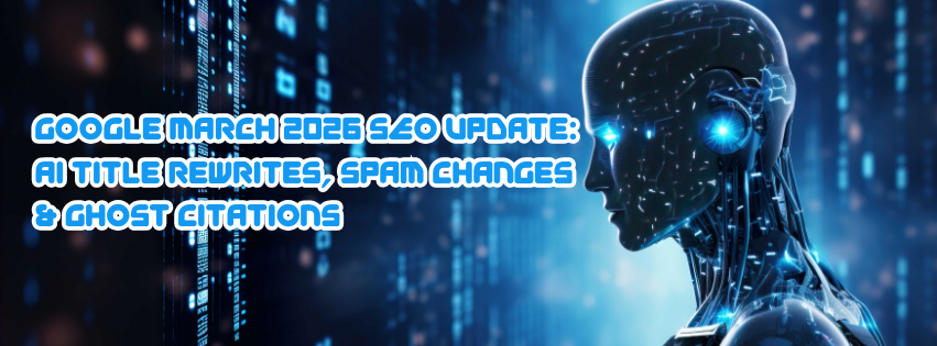 Google March 2026 SEO Update: AI Title Rewrites, Spam Changes & Ghost Citations
